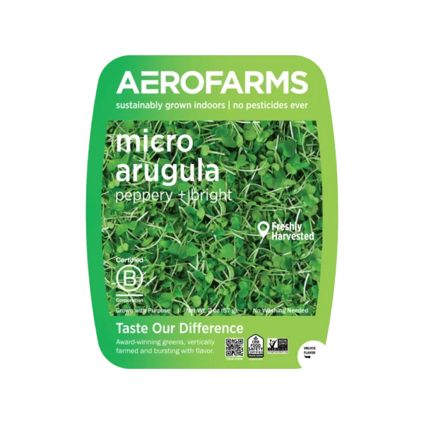 AeroFarms Micro Arugula, AeroFarms