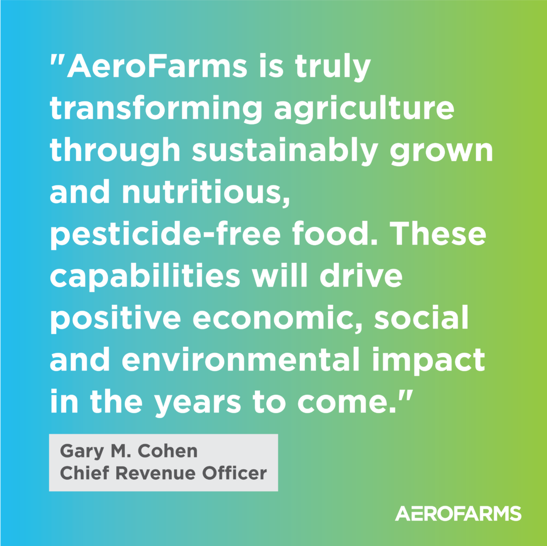 vertical farming careers, AeroFarms