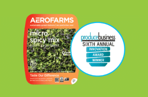 our awards, AeroFarms