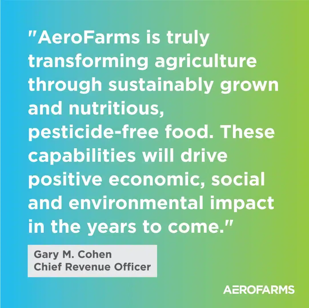 vertical farming careers, AeroFarms