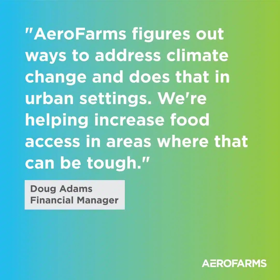 vertical farming careers, AeroFarms