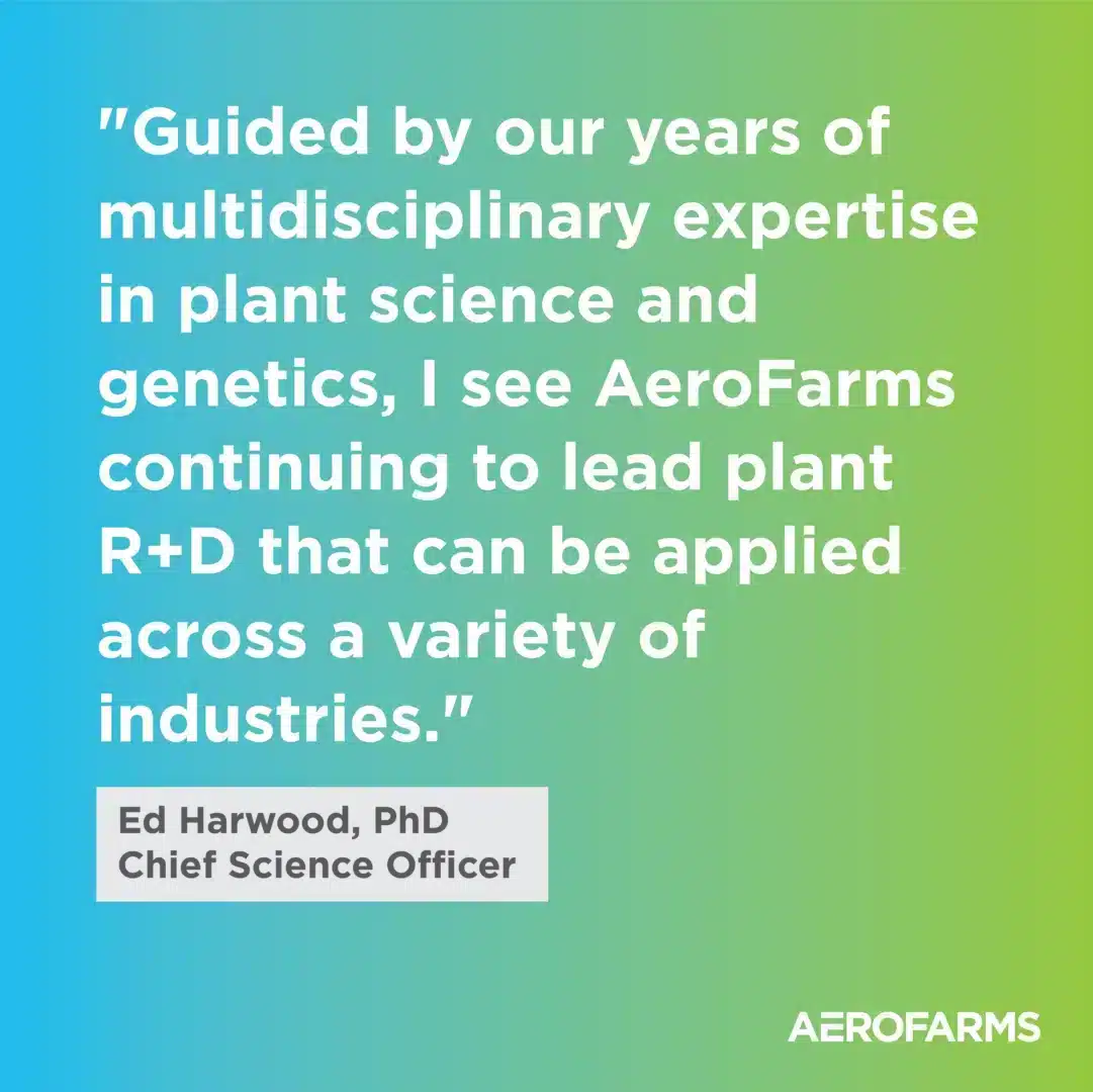 vertical farming careers, AeroFarms