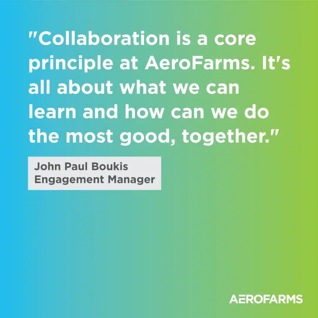 vertical farming careers, AeroFarms