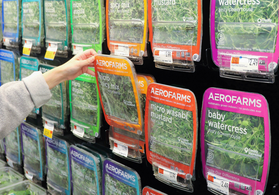 AeroFarms home, AeroFarms